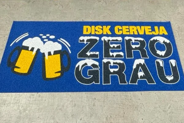 Tapete de Vinil personalizado para empresas - Real Tapetes RJ