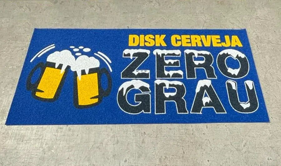 Tapete de Vinil personalizado para empresas - Real Tapetes RJ