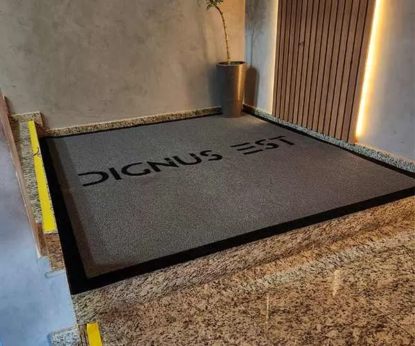 Onde utilizar tapetes emborrachados