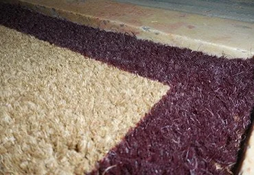 Capachos de fibra de coco personalizado - Real tapetes RJ