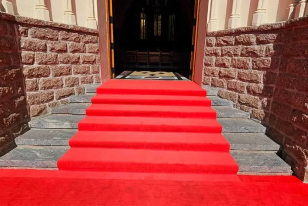 Passadeiras Vermelhas - Casamentos - Real Tapetes RJ